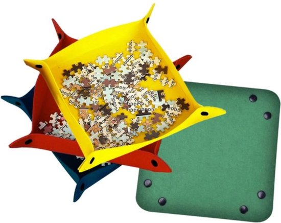 Malatec puzzelmat - Puzzel opbergmat - Puzzel beschermingsmat - Puzzelmat met hoes -