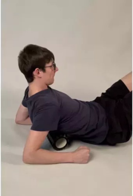 Trizand Yoga Roller - Zwart - Ideaal voor Spierontspanning en Zelfmassage