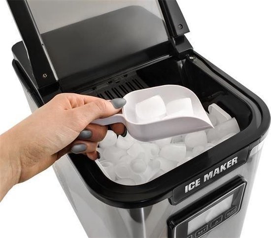 Malatec Ice Maker - IJsblokjesmachine - IJsblokjes - IJsmachine - IJsblokjesmaker - Ice cube maker - IJsklontjes - IJsklontjes maker - Draagbare elektrische ijs machine