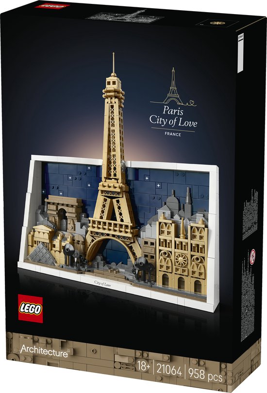 LEGO® Architecture Parijs – Stad van de Liefde - 21064