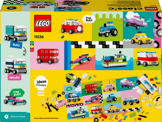 LEGO Classic Creatieve voertuigen - 11036