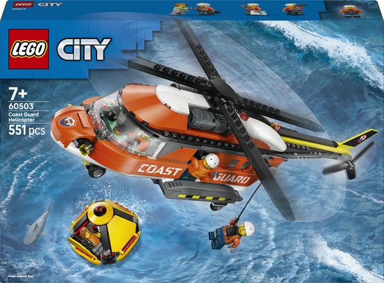 LEGO City Exploration - Kustwacht Helikopter - 60503