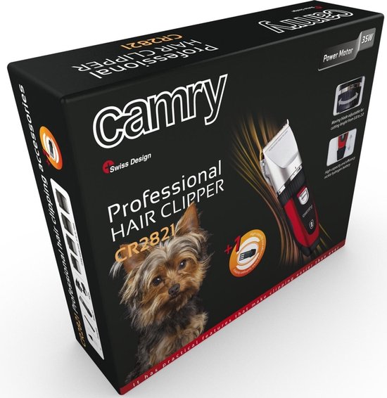 Camry CR 2821 Hair Clipper - Dierentondeuse Set - 35 W