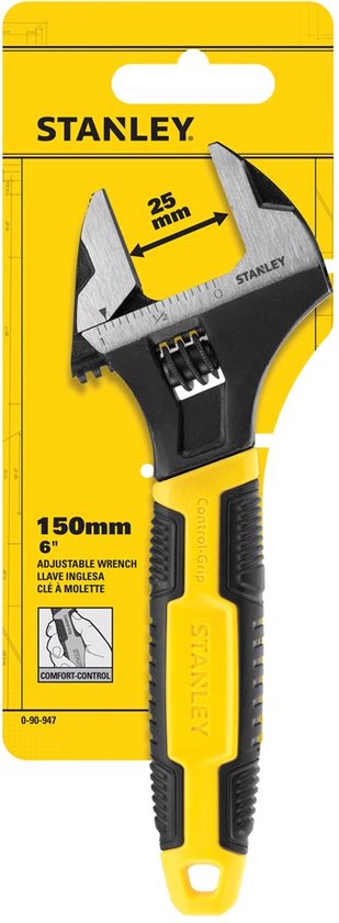 Stanley Verstelbare Moersleutel 150mm - kaart