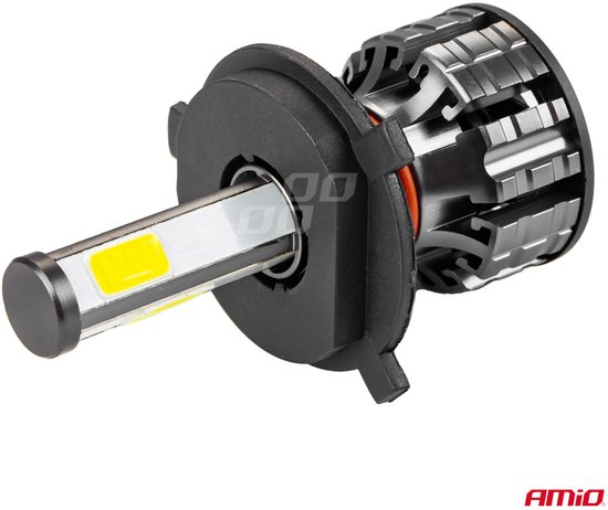 AMiO LED Koplampen COBserie H4 Dimlichten Wit