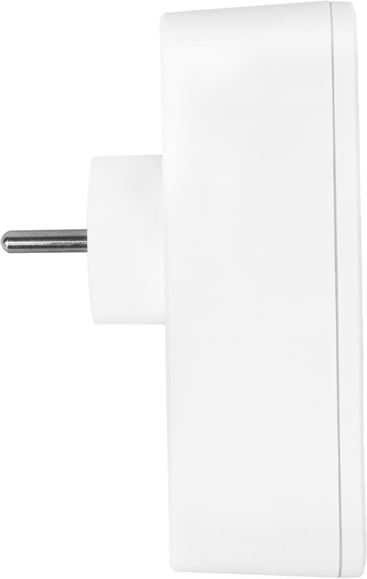 Maclean MCE248 F/W - Stekker - 3-voudige splitter 2x USB-A 2x USB-C - Wit