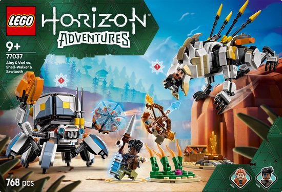 LEGO® Horizon Adventures™ Aloy en Varl vs. Shell-Walker en Sawtooth - 77037