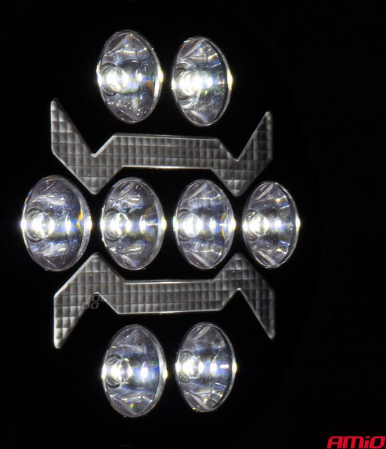 AMiO AWL69 LED Werkverlichting 54W 6500K 10000lm 9-36V - IP67 SPOT Verlichting Rond