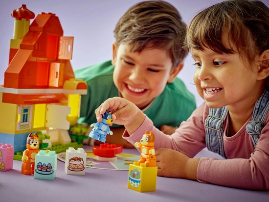 LEGO® DUPLO® Bluey: Huis van Bluey en haar Familie met Geheugenspel - 10459