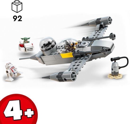 LEGO Star Wars™ Mando en Grogu’s N-1 Starfighter™ - 75410