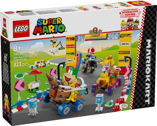 LEGO Mario Kart - Baby Peach en grand prix - 72036