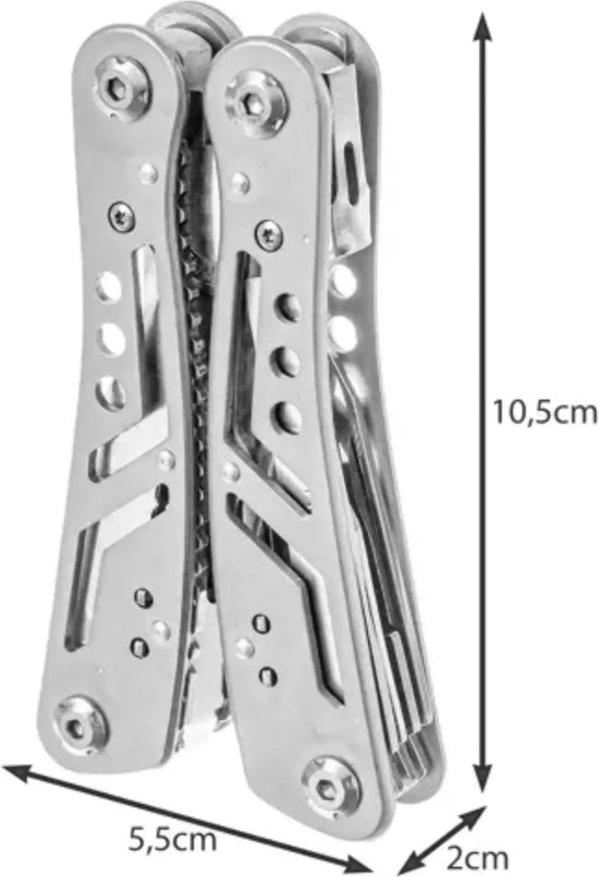 Trizand 13-in-1 Multitool Zakmes: Een Must-have voor Outdoor Enthusiasten