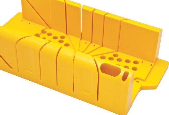 STANLEY Verstekbak Kunststof met Kapzaag L300mm/B130mm/H80mm - 1-20-600