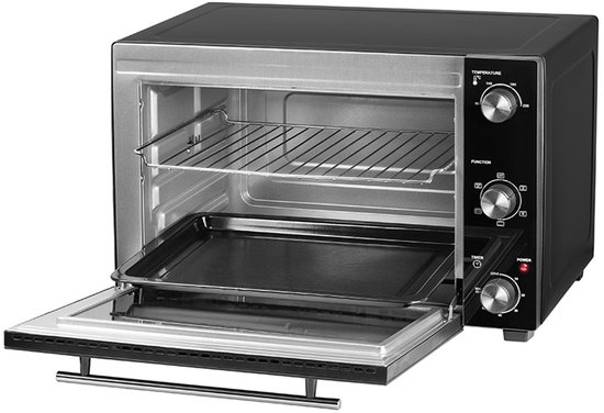 Lafe - Elektrische oven - Inhoud 48 l - vermogen 1800 W - hetelucht, HeatMaster
