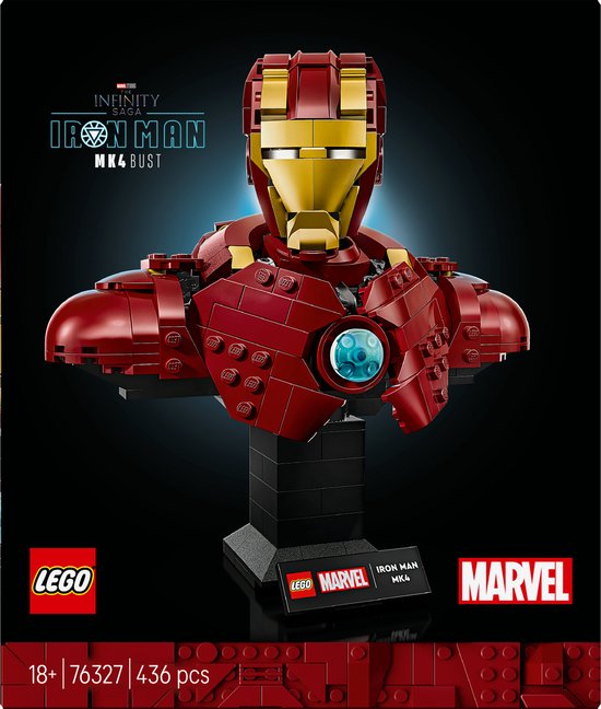LEGO Marvel Iron Man MK4 buste - 76327