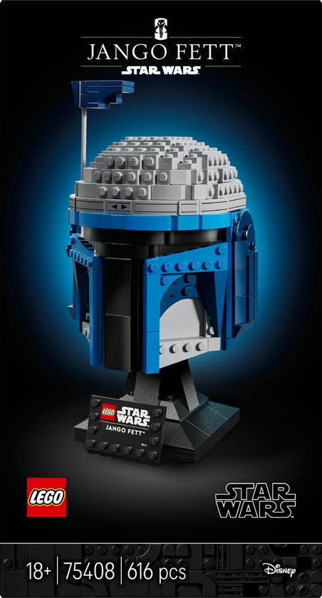 LEGO® Star Wars™ Jango Fett™ Helm voor Volwassenen - 75408