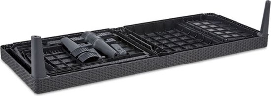 Allibert Jaipur Ligbed – 187,5x58x29cm – Grafiet