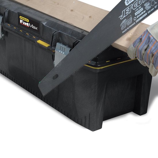STANLEY FatMax 1-94-749 Heavy Duty Gereedschapskoffer - uitneembare tray - waterdicht