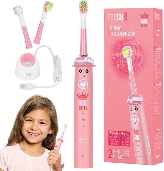 Teesa TSA8006 - Elektrische (sonische) tandenborstel Sonic Junior Girl