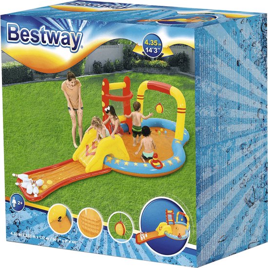 Bestway Speelzwembad Kleine Kampioenen - 435x213x117cm