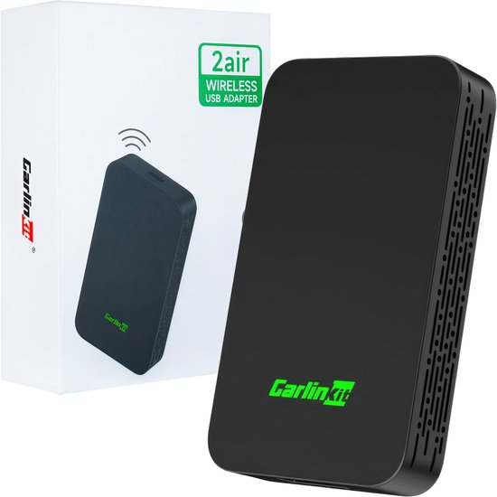 Carlinkit 5.0 - Draadloze CarPlay & AndroidAuto Adapter - Eenvoudige van bedrade naar draadloze CarPlay & Android Auto! - CPC200-2Air