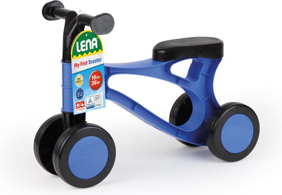 Lena Loopfiets Blauw / Zwart