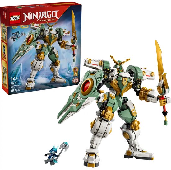 LEGO® NINJAGO® 15-Jarig Jubileum: Lloyds Reusachtige Mecha Speelgoed 71860