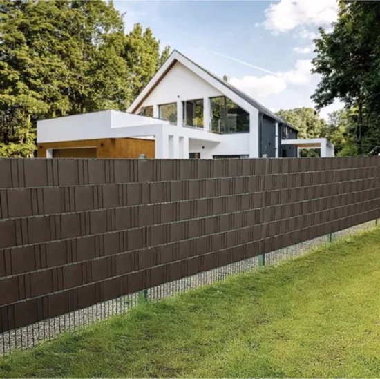 Gardlov Vlechtband Hekwerk - 450g - 19cmx35m - Bruin