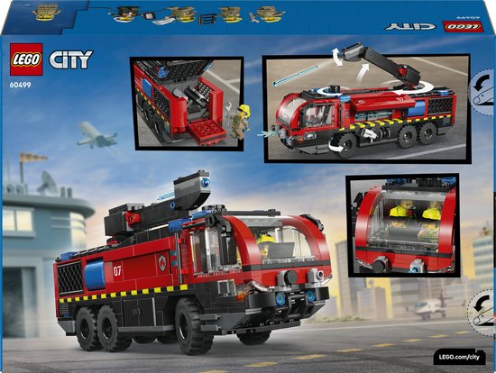 LEGO - Brandweertruck - Luchthavenmodel - Sets 4+
