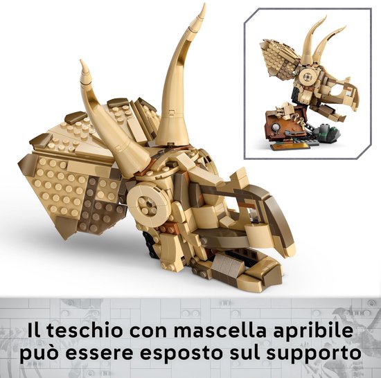 LEGO Jurassic World Dinosaurusfossielen: Triceratops schedel - 76969