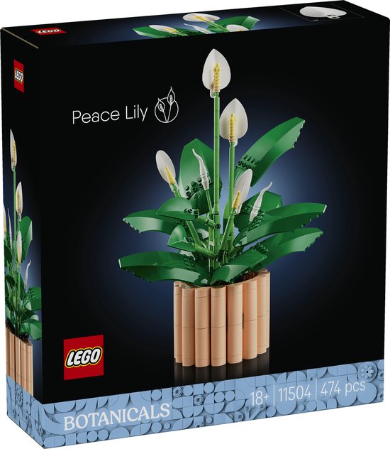 LEGO Botanicals Lepelplant - Bloemen Decoratie Bouwpakket voor Volwassenen - 11504