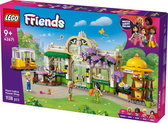 LEGO® Friends Plantencafé en Bloemenwinkel Bouwset - 42671