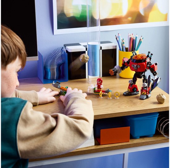LEGO® Sonic the Hedgehog™ Knuckles vs. Dr. Eggman Egg Crusher Mecha - 77005
