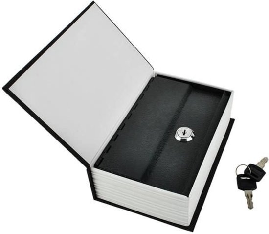 Malatec Kluis Verborgen in Boek - Discrete Veilige Opbergplek - 18cm x 11,5cm