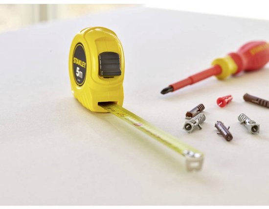 Stanley - Rolbandmaat 5m - 19mm (kaart)