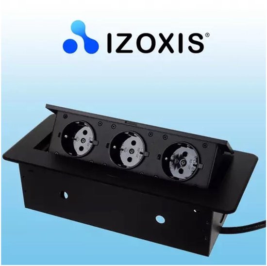 Izoxis Inbouwbare Triple Stopcontact: Stijlvolle Stroomoplossingen