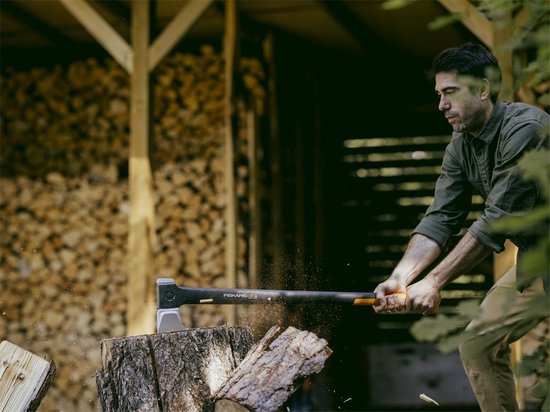 Fiskars X-serie X36 Kloofbijl - Handbijl - Bijl - Hakbijl voor Hout - L