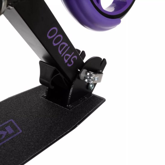 Kruzzel Spidoo Paars – Opvouwbare Stadsscooter 200mm