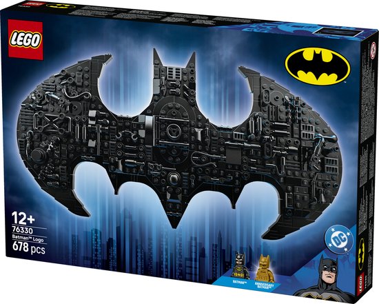 LEGO DC Batman: Batman Logo Bouwpakket voor Kinderen - 76330