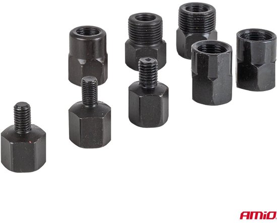AMiO Pneumatische Injector Trekker Set 24 stuks - Professionele Diesel Injector Verwijder Tool