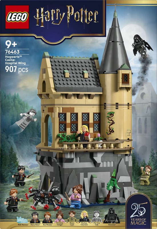 LEGO Harry Potter Kasteel Zweinstein: Ziekenzaal Bouwpakket voor Kinderen met 7 Minifiguren - 76463