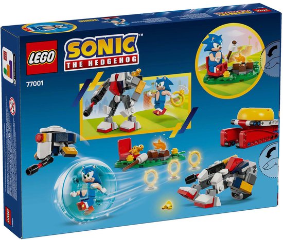 LEGO Sonic the Hedgehog Sonics krachtmeting bij het kampvuur - 77001