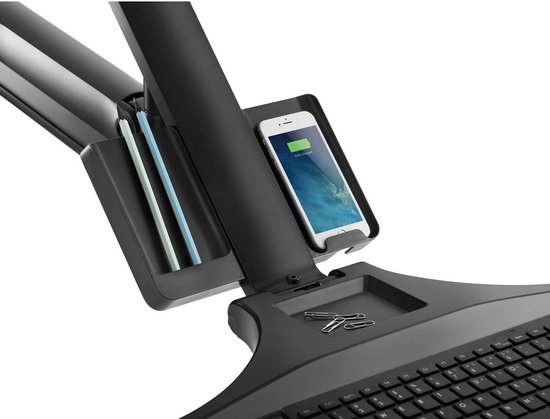 Maclean - Monitorbeugel - 3-in-1 Muurbevestiging en Toetsenbordplank - VESA 17" - 32"