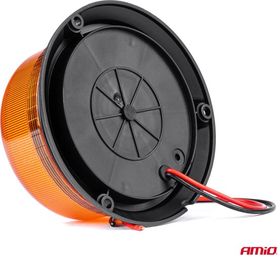 AMiO Stroboscoop Zwaailicht Waarschuwingslamp W03B 3BOLT 36LED 12/24V IP56 Oranje R65 R10