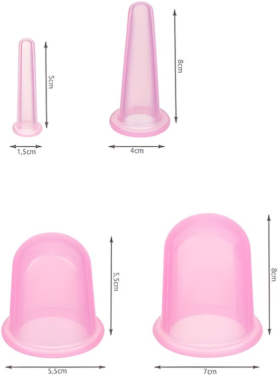 Soulima Siliconen Chinese cups - met Massager - Set