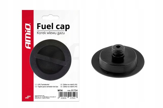 Universele LPG Tankdop - 14 mm - Bestand tegen Weersinvloeden - Voor Bumperventiel